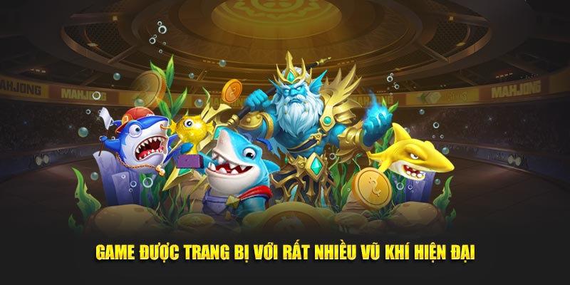 Game được trang bị với rất nhiều vũ khí hiện đại